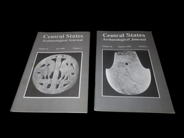 2 Central States Archaeological Journals- January & July 2006
