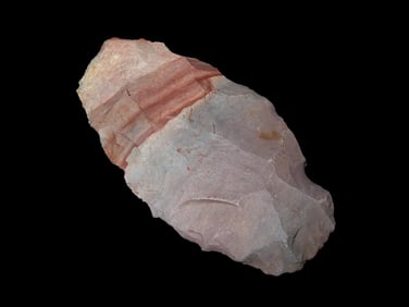 4 1/2" Gorgeous Color Archaic Blade, found in Alabama