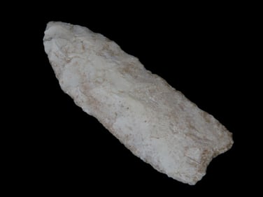 4 7/8" Clovis Knife, Motley COA, found in Pike Co., Illinois, Ex Mark McDaniel Collection