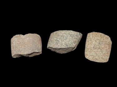 Lot of 3 Broken Celt pcs, found in West Central Illinois