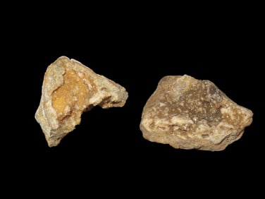 Lot of 2 Keokuk, Iowa Geode Specimens