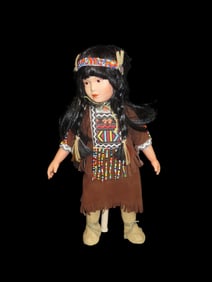 Artaffects Art Doll Collection 'LITTLE DOVE' Collectible Porcelain Doll by Gregory Perillo, 11