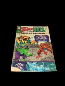 1970's Marvel 'Silver Age'  Comic Book, "Sub-Mariner and the Incredible Hulk"