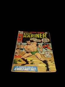 1970's Marvel Comic Book, "Sub-Mariner Guest Starring Captain Marvel"