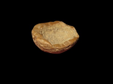 1 1/2" Paint Cup/Fire Starter Geofact, EX Steve McCabe Collection, Sullivan Co., MO