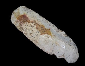 5" Sedalia Digger, Polished Bit Burlington Chert, Ralls Co., MO