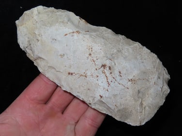 6 3/8" Burlington Chert, Spade/Hoe, Calhoun Co. IL