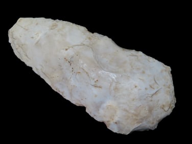 6" Broken Glued Archaic Spade, Polished Bit, Ralls Co., MO