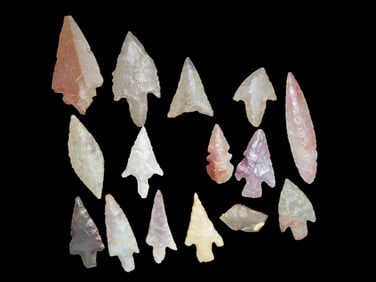 Lot of 15 Sahara Desert Paleo Neolithic Africa, 4000-6000 Years BP