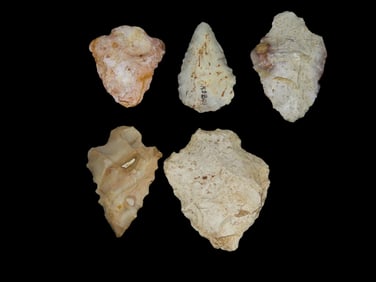 Lot of Arrowheads, Nassau Co., FL
