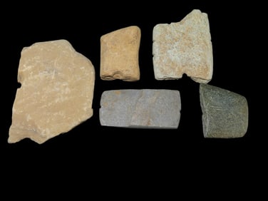 Lot of Broken Gorgets