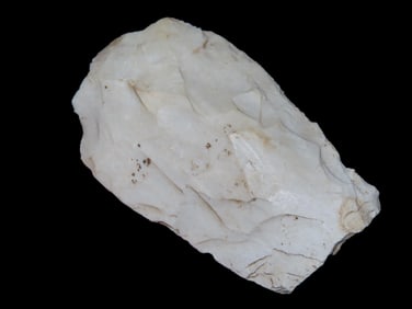 3 3/16" Flint Adz Celt Tool, Archaic Woodland, EX Steve Manos