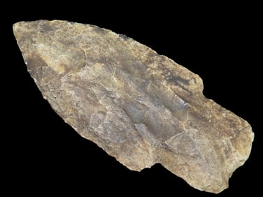 3 1/2" River Stained Hardin, Several Reshapings, Henderson Co., IL