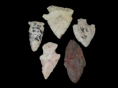 5 IL Arrowheads, EX Roger Doetman