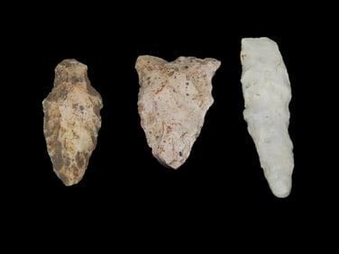 Lot of Arrowheads, Lewis Co., MO