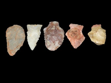 Lot of Arrowheads, Nassau Co., FL