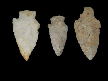 Lot of Arrowheads, Lewis Co., MO
