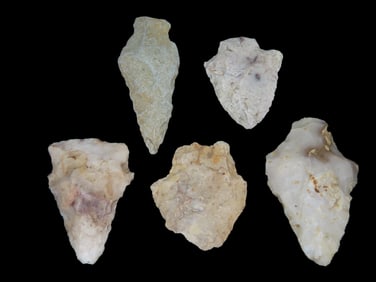 Lot of Arrowheads, Nassau Co., FL