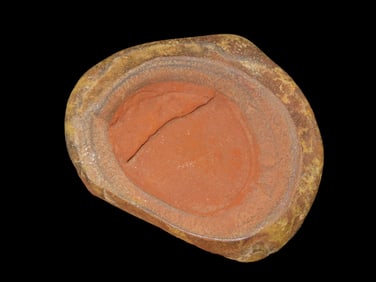 3" Paint Pallet with Red Pigment, Pettis Co., MO