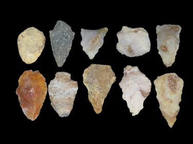 Lot of Arrowheads, Nassau Co., FL