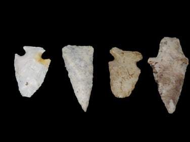 Lot of Midwest Arrowheads, EX Gary Noel