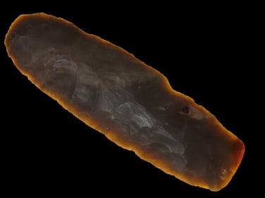 5 1/2" Neolithic Paleo Flint Celt, Sahara Desert