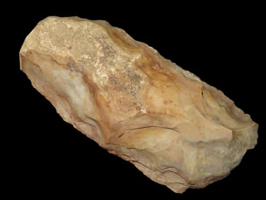 3 1/2" Flint Adz Archaic Woodland, EX Steve Manos