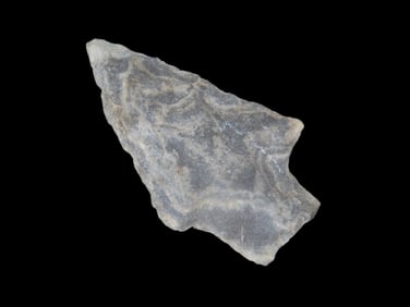 2 5/16" Slate Arrowhead, found in East Coast, Ex Walt McIntire
