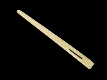 3 1/8" Alaska Eskimo Bone Needle, Inuit, Southern Alaska Coast