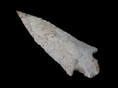 3 1/8" Arrowhead, found in Pike/Adams Co, Illinois, Ex Bud Goodwin Collection