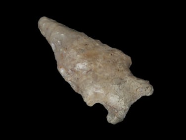2 1/8" Robinson Pt, found in Pike/Adams Co, Illinois, Ex Bud Goodwin Collection