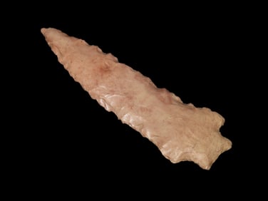 4 3/16" Savanah River, found in Tupelo Mississippi, Ex Gary Nole Collection