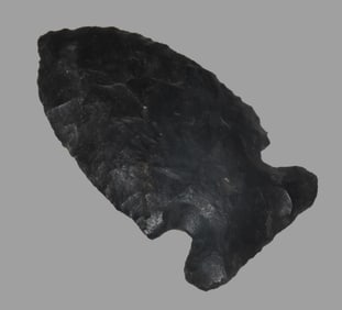 2 1/8" Big Sandy Side Notch Coshocton/Upper Mercer Ohio, Ex Jim Lee  Collection, sold by Jerry