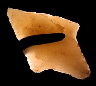 2" Novaculite Gary, Likely Arkansas,  Ex Jim Lee  Collection, sold by Jerry Dickey(includes