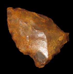 1 5/16" Greenbrier Dalton, River Found Sawannee River Florida,  Ex Jim Lee  Collection, sold by