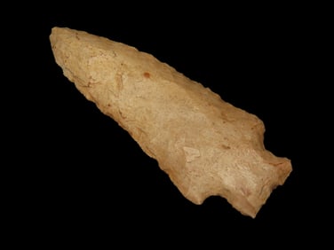 3 5/8" Stone Square Stem, found in Missouri, Ex Jim Lee  Collection, sold by Jerry Dickey(includes