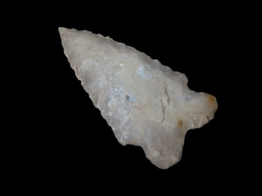 2 1/16" LeCroy, Well Made, Serrated, found in Stewart Co., Tennessee,  Ex Jim Lee  Collection, sold