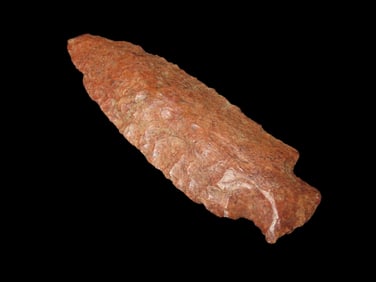 3" Flint Creek,Red Chert, found in Tishamingo Co., Mississippi,  Ex Jim Lee  Collection, sold by