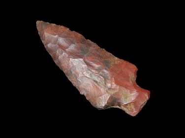 2 1/2" Flint Creek, found in Hardin Co., Tennessee,  Ex Jim Lee  Collection, sold by Jerry