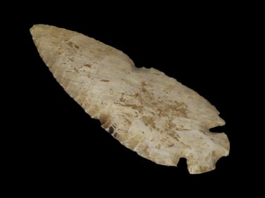 4 5/8" Notch Base Dovetail, Bennett COA, found in Illinois
