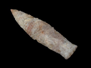 3 3/16" Pike County Dalton, Motley COA, found in Adams Co., Illinois, Ex Jake Vahle Collection