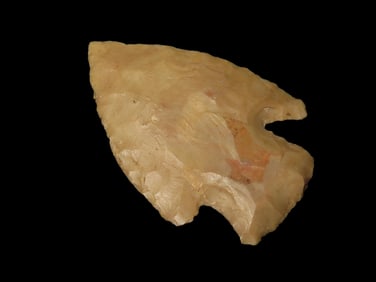 2 5/16" Hopewell, Motley COA, found in Greene Co., Missouri, Ex Terry Allen Collection