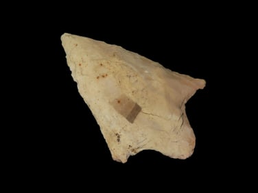 2 5/8" Waubesa, Motley COA, found in Greene Co., Missouri, Ex Terry Allen Collection