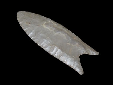 3 1/2" Debert(Fluted) Stermer COA, found in Kentucky, Ex Walt McIntire Collection