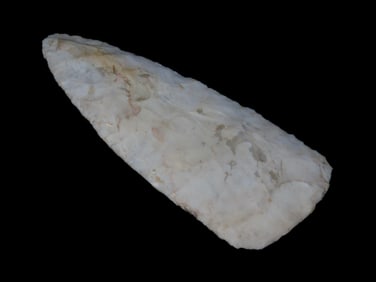 5 1/8" Woodland Blade/Preform, Stermer COA, found in Madison Co., Ohio, Ex James Davison Collection