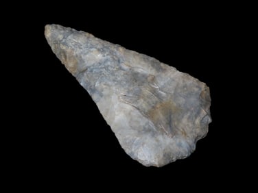 3 5/8" Paleo Stanfield, Bennett COA, found in Wyondot Co., Ohio, Ex Rodney Owens