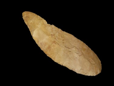 5 1/8" Archaic Knife, Motley COA, found in Pike Co., Missouri, Ex Dr.Reed Collection