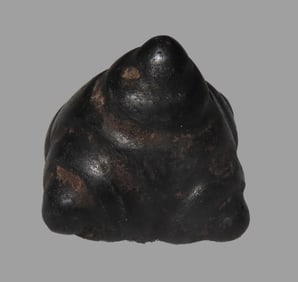 2" Pre-Columbian 5 Point Mace Head, Motley COA, found in South America, Ex Steve Barras Estate