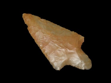 3 7/8" Creek Stained, Cobden Chert, Flared Ear, Dickson, Jackson Co, ILL