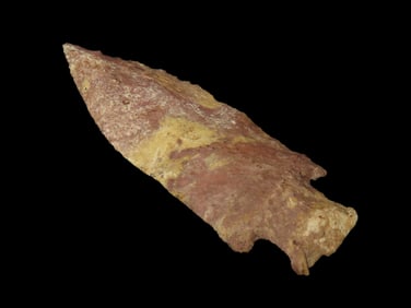 4 5/8" Etley Super Red/Yello Colors Found in Adams Co. IL, Ex Paul Scully